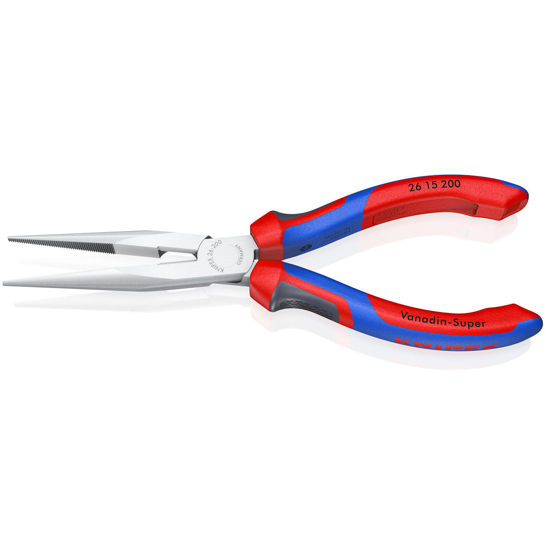 Knipex 26 15 200 KnipeXtend Long Nose Pliers with Cutter, 8"