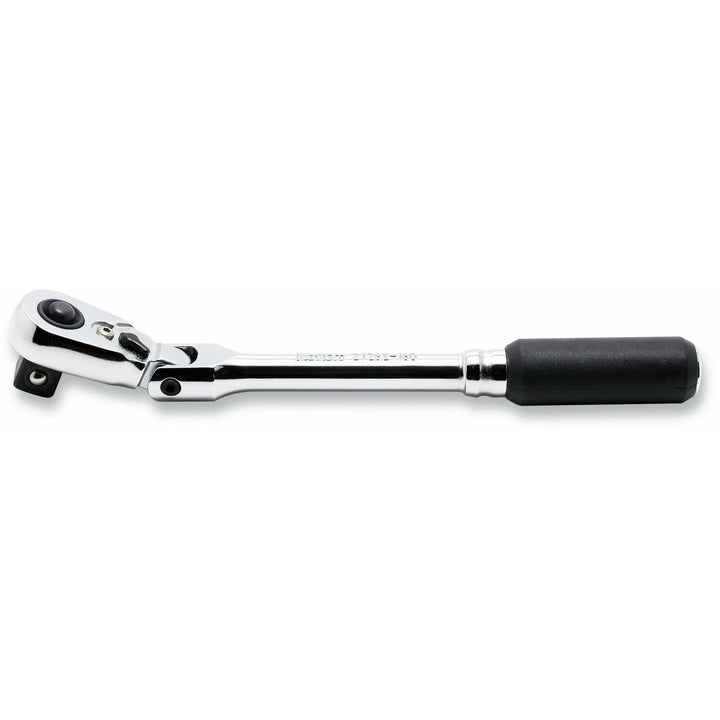 Ko-Ken 2726ZB-3/8(L160) 1/4" Body 3/8" Sq. Dr. Ratchet Handle 72 teeth Flexible Head Length 160mm Quick Release Z-series