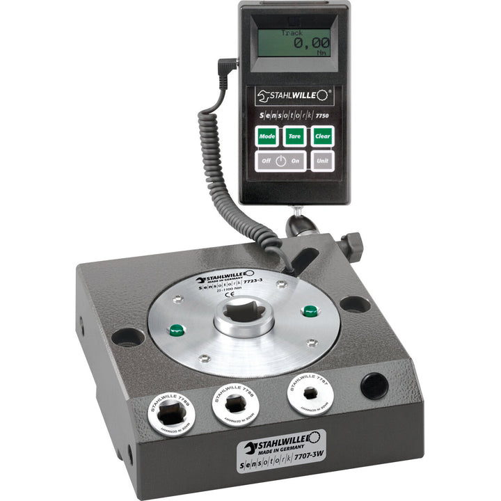 Stahlwille 96521082 7707-3W Torque tester SENSOTORK, 25-1100 Nm