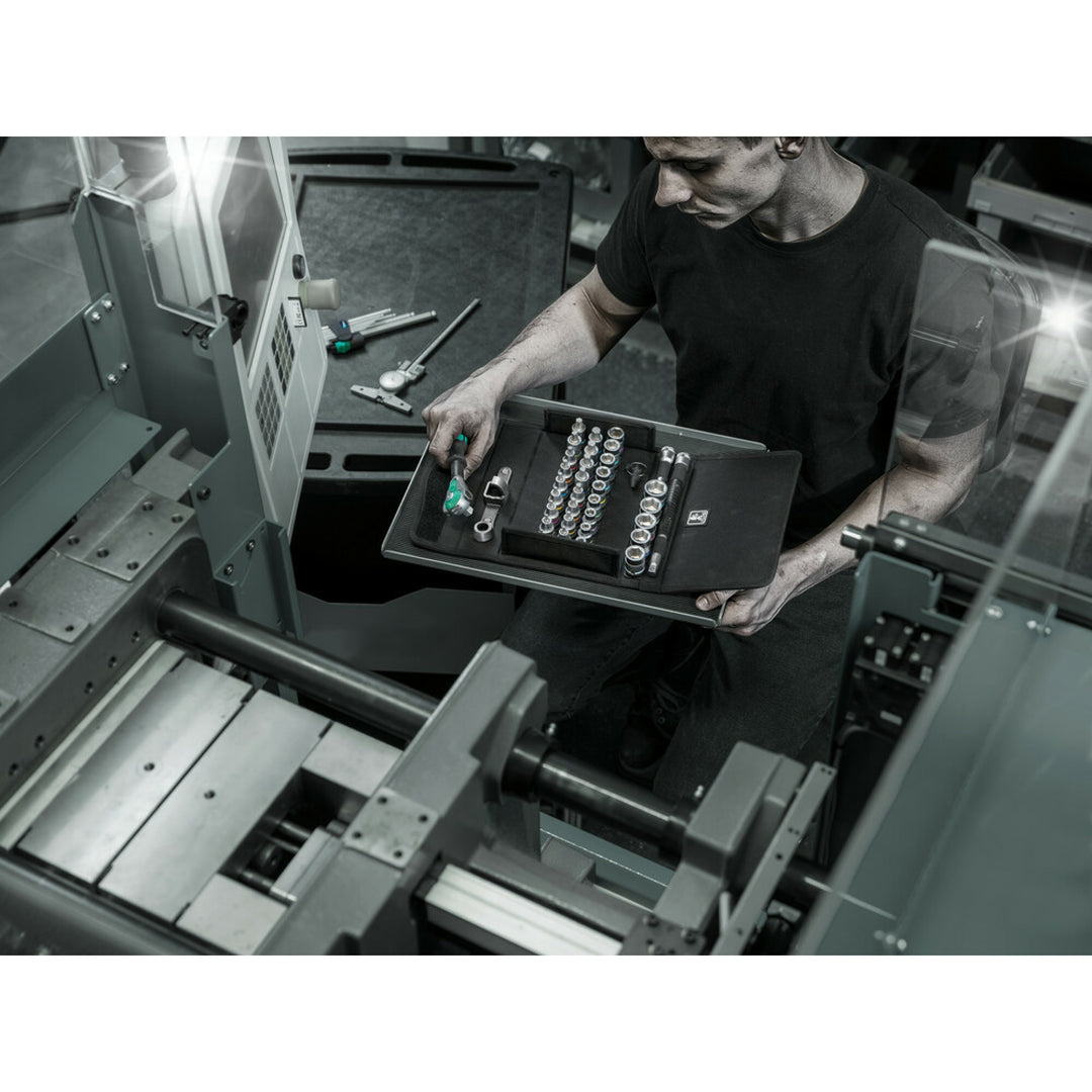 Wera 8100 SB All-in Zyklop Speed ratchet set, 3/8" drive, 35 pieces