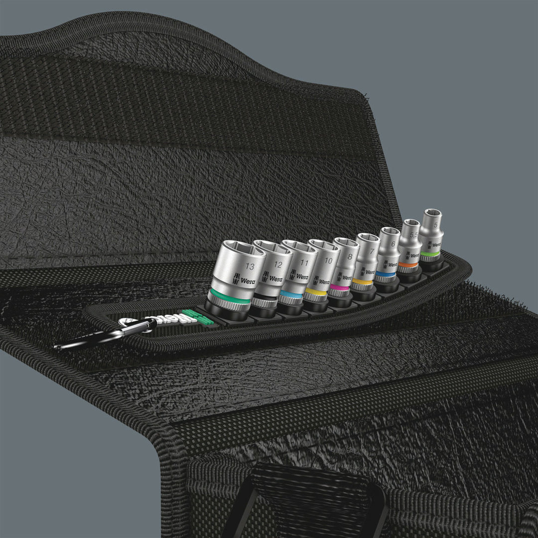 Wera Zyklop Socket Set Combo Set, 18 Pc.