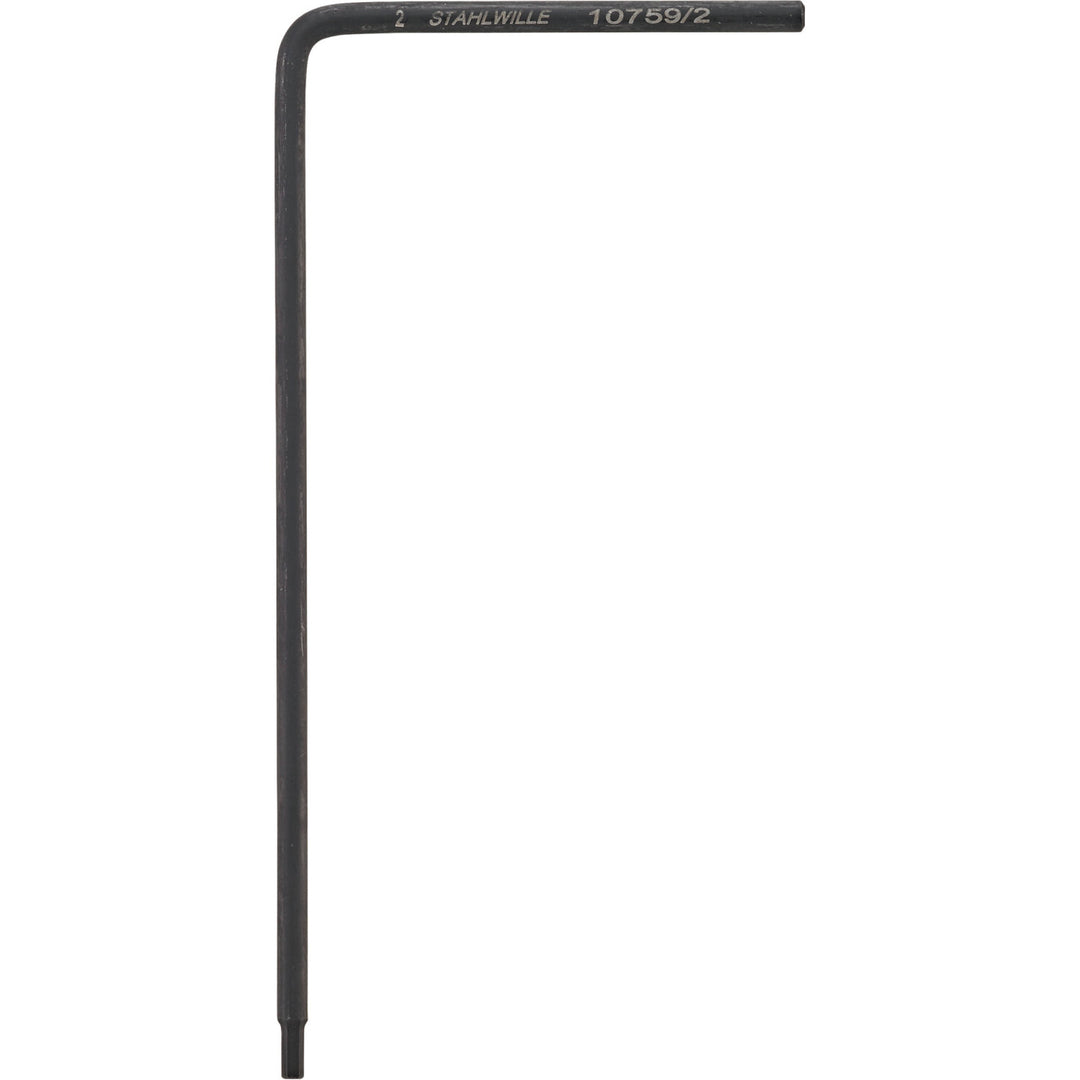Stahlwille 43064002 10759 Hex Hi-Lok L-Key, 2 mm; 100 mm
