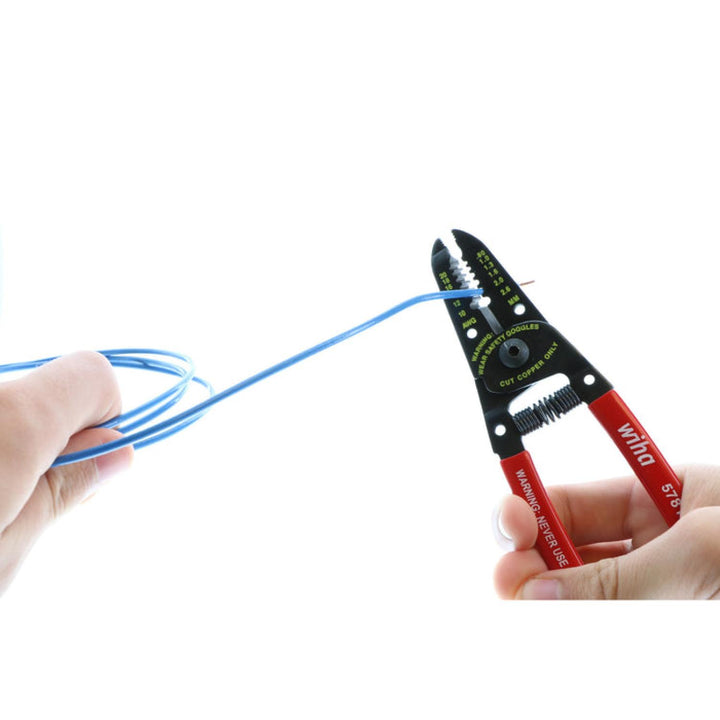 Wiha Tools 57816 Wire Strippers / Cutters, 6.0"