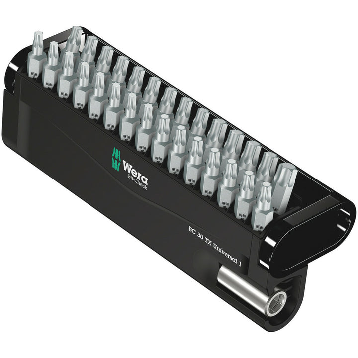 Wera Bit-Check 30 TX Universal 1, 30 pieces