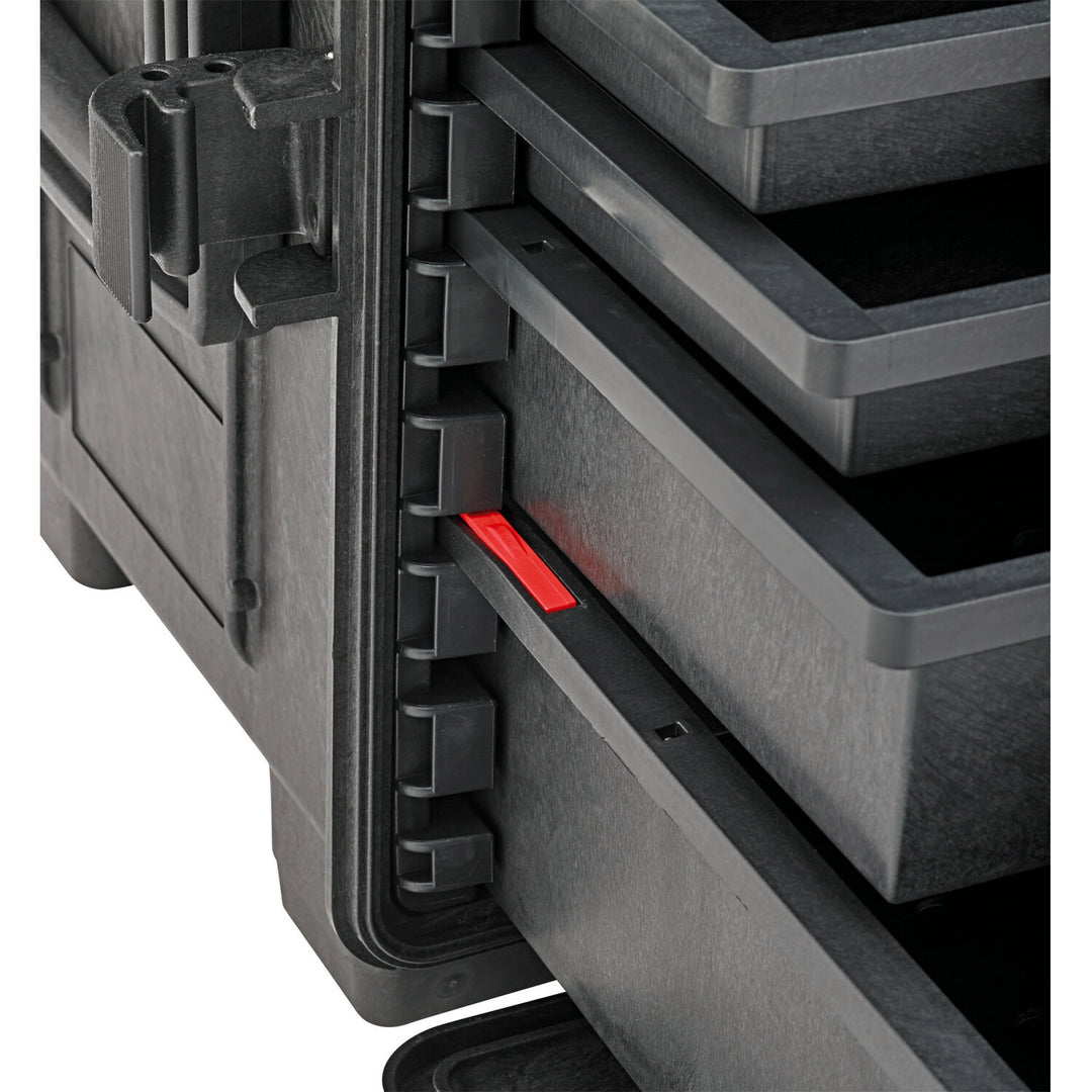 Stahlwille 81091322 13217 TS IP67 Tool Trolley, Black