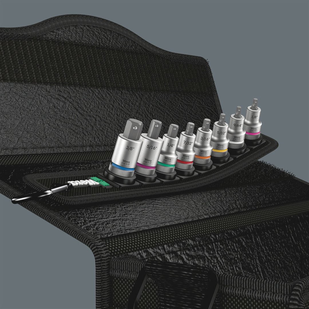 Wera 05003880001 Belt 1 10 Piece Zyklop 1/4 Drive Socket Set With Holding Function Wera 05003880001 Belt 1 10 Piece Zyklop 1/4 Drive Socket Set With Holding Function