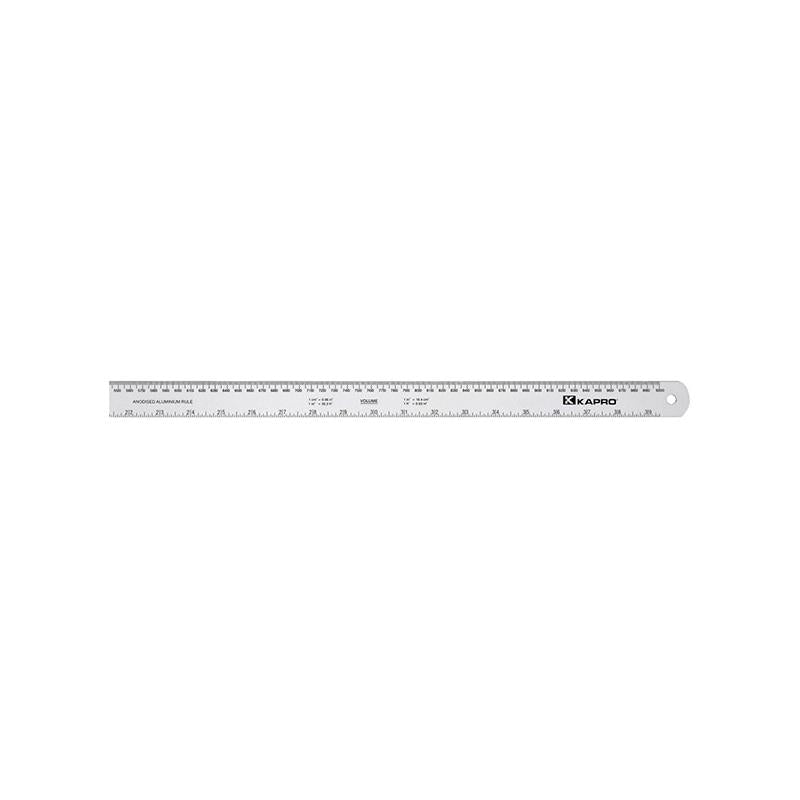36 Inches Ruler Table Kapro 306-36 Aluminum Ruler w/Converision Tables - Englis 36 Inch ...