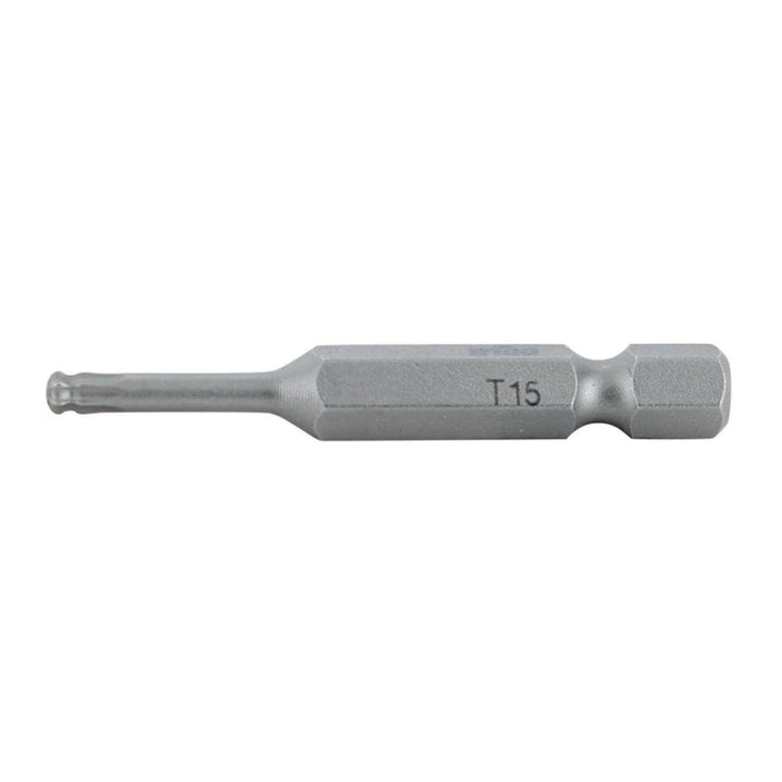 Wiha Tools 74528 TORX® Ball End Power Bit, T15 x 50 mm, 10 Pk.