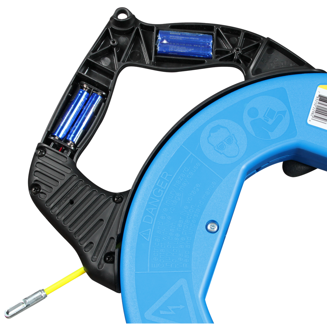 Ideal 31-657 BlueView Blued-Steel Digital Fish Tape, 240'