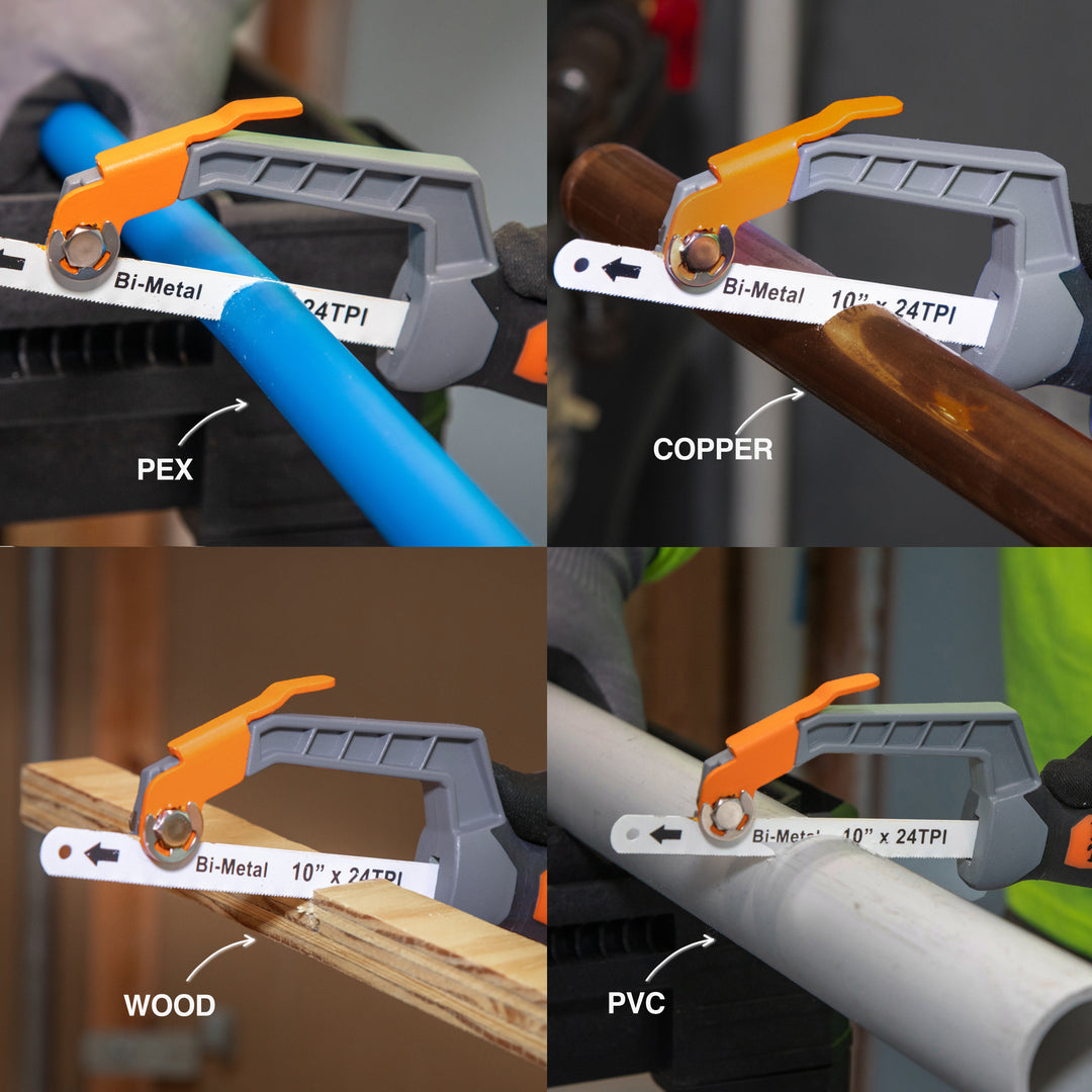 Klein Tools 31432 Compact Medium-Cut Hacksaw