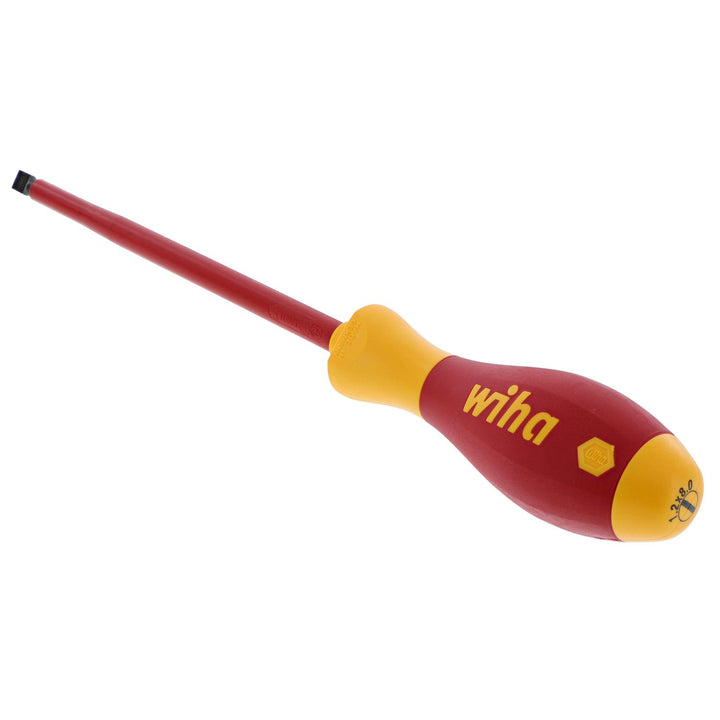 Wiha Tools 32042 Insulated Slotted Screwdriver, 8 mm x 175 mm