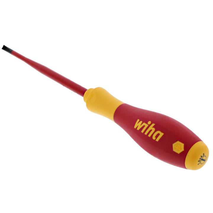 Wiha Tools 32052 4.5mm x 125mm Insulated SlimLine Slotted Screwdriver