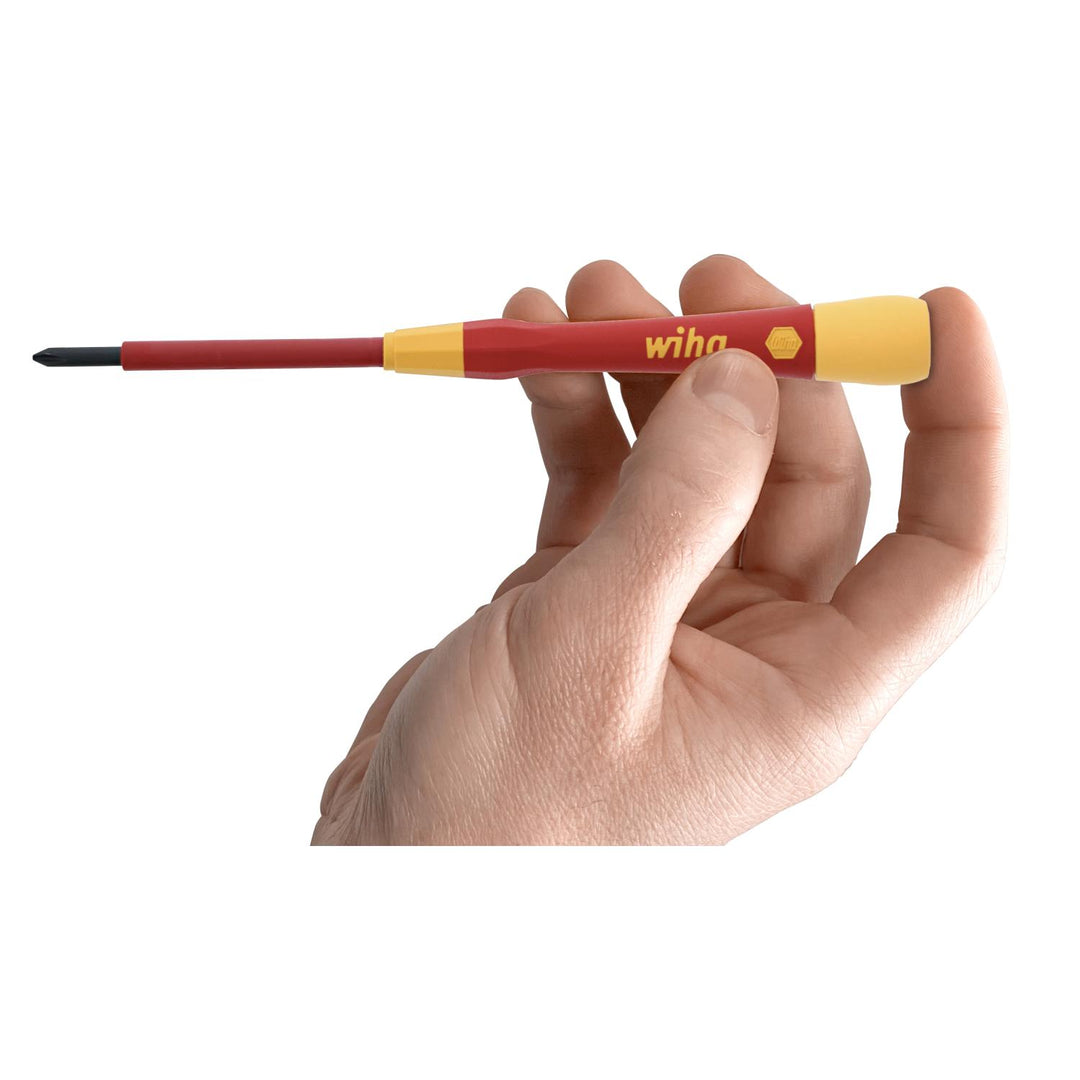 Wiha Tools 32088 Insulated PicoFinish Slotted/Phillips Screwdriver Set, 8 Pc. Set