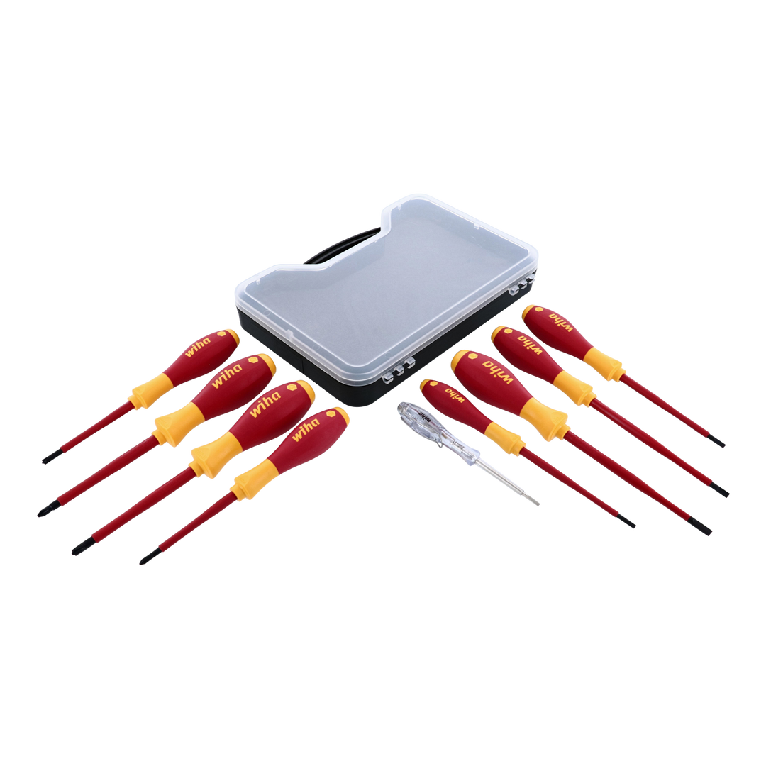 Wiha Tools 32089 Insulated 9 Piece Screwdriver Set