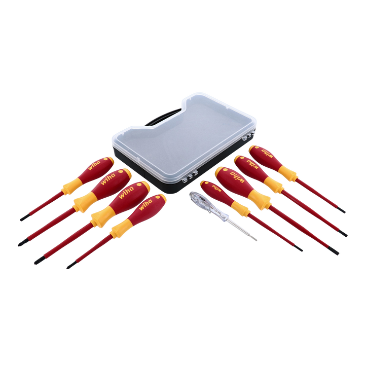 Wiha Tools 32089 Insulated 9 Piece Screwdriver Set
