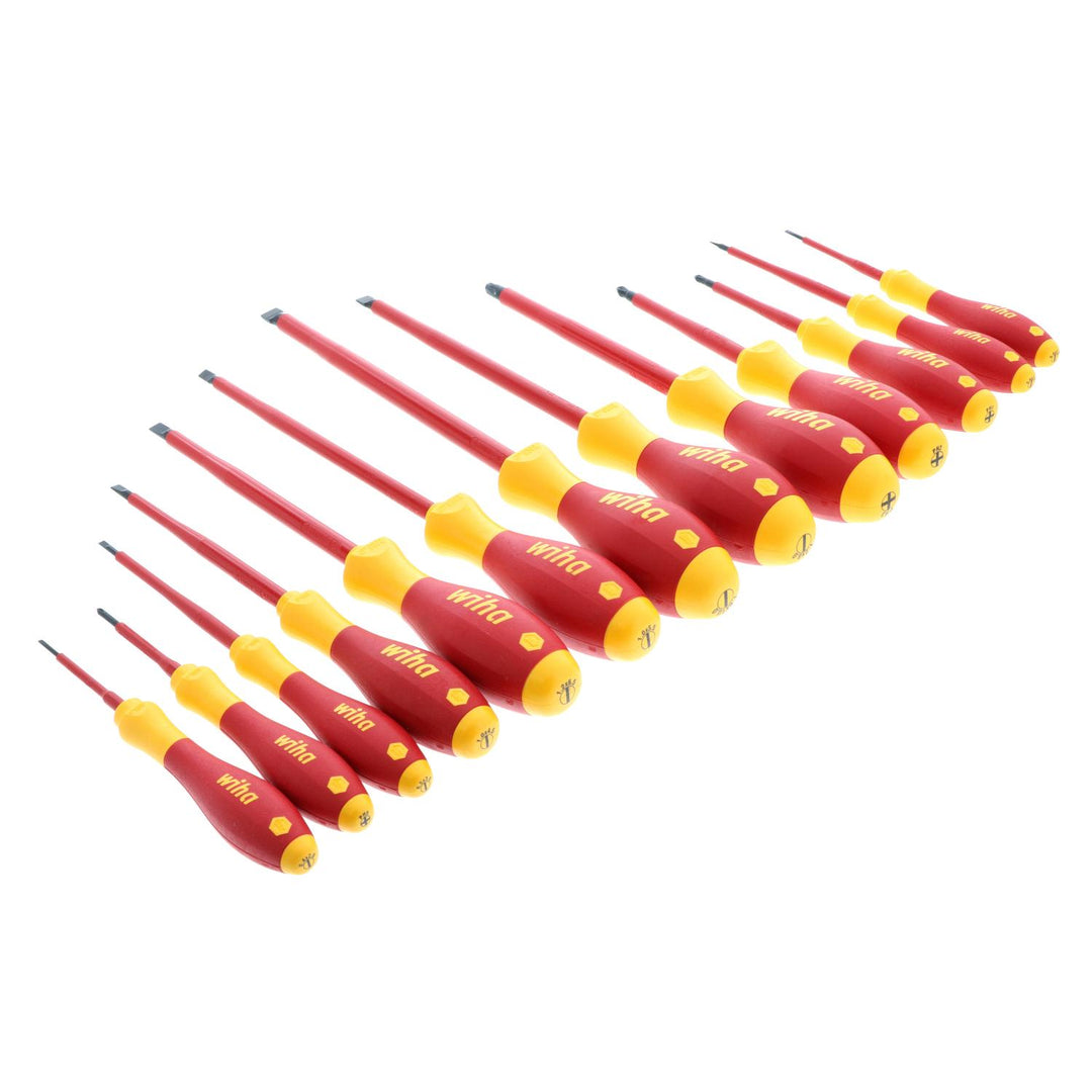 Wiha Tools 32094 Insulated Slotted/Phillips Screwdrivers, 13 Pc. Set