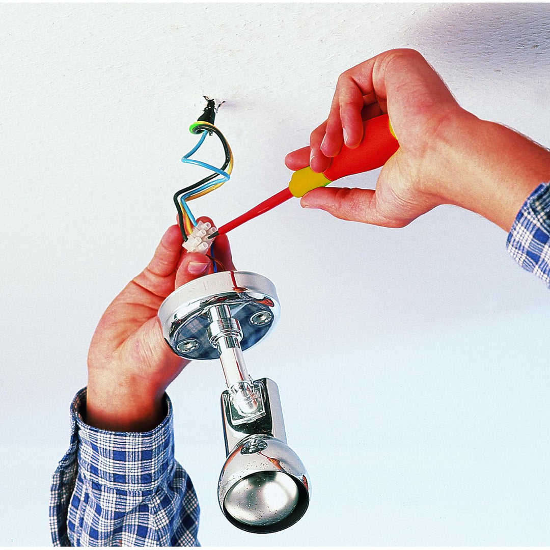 Wiha Tools 32097 Insulated Screwdriver Set - Square/Slotted/Phillips Tips, 7 Pc.