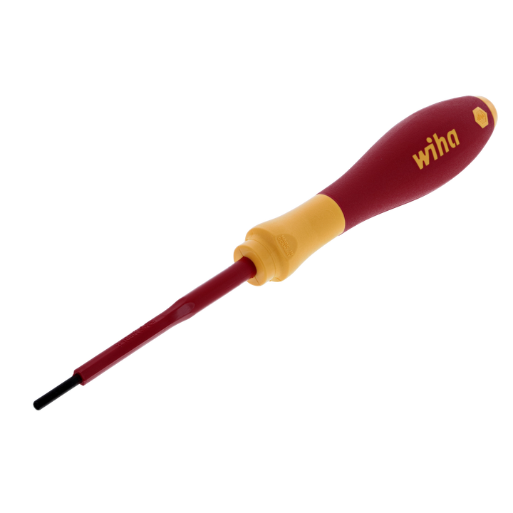 Wiha Tools 32300 Insulated Hex Metric Screwdriver, 2.5 mm x 75 mm