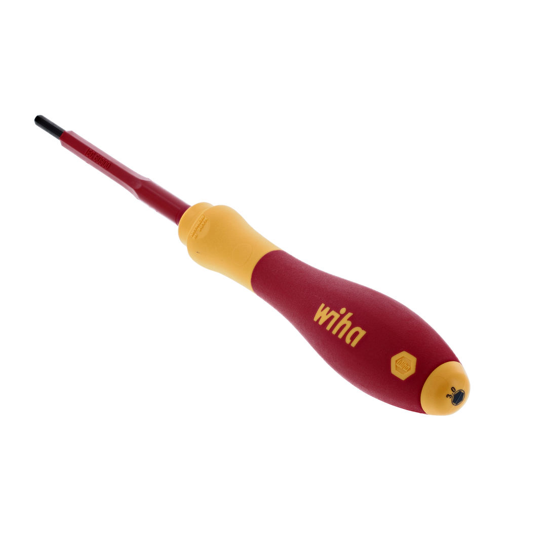Wiha Tools 32303 Insulated Hex Metric Screwdriver, 3.0 mm x 75 mm