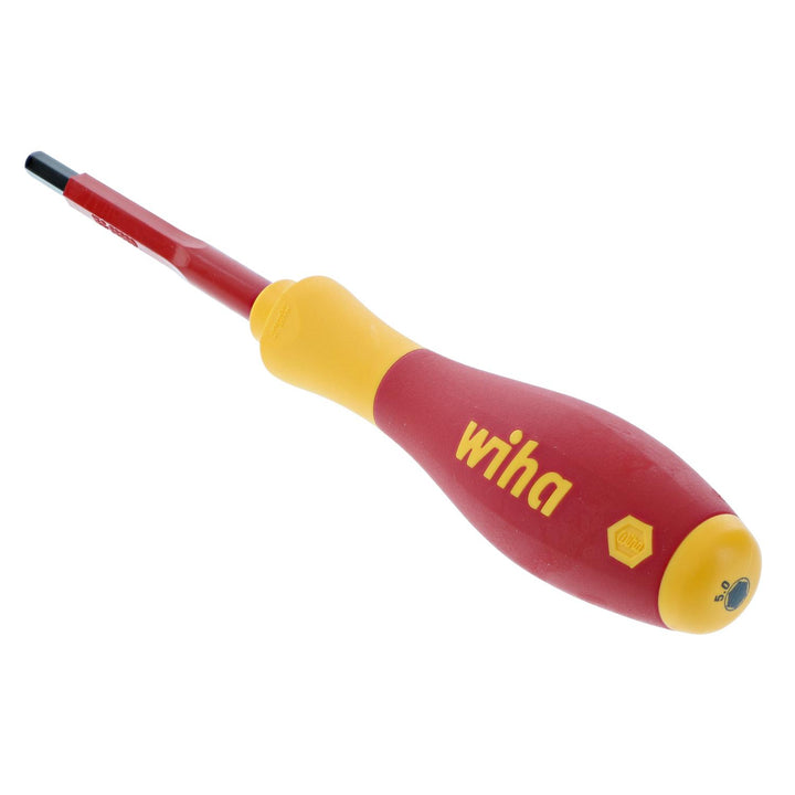 Wiha Tools 32305 Insulated Hex Metric Screwdriver, 5.0 mm x 75 mm