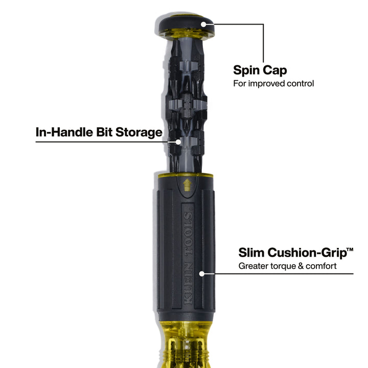 Klein Tools 32317HD 27-in-1 Impact-Rated Multi-Bit Screwdriver