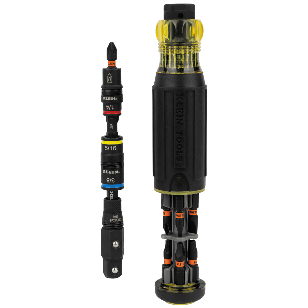 Klein Tools 32517HD KNECT 17-in-1 Impact-Rated Hybrid Screwdriver / Nut Driver
