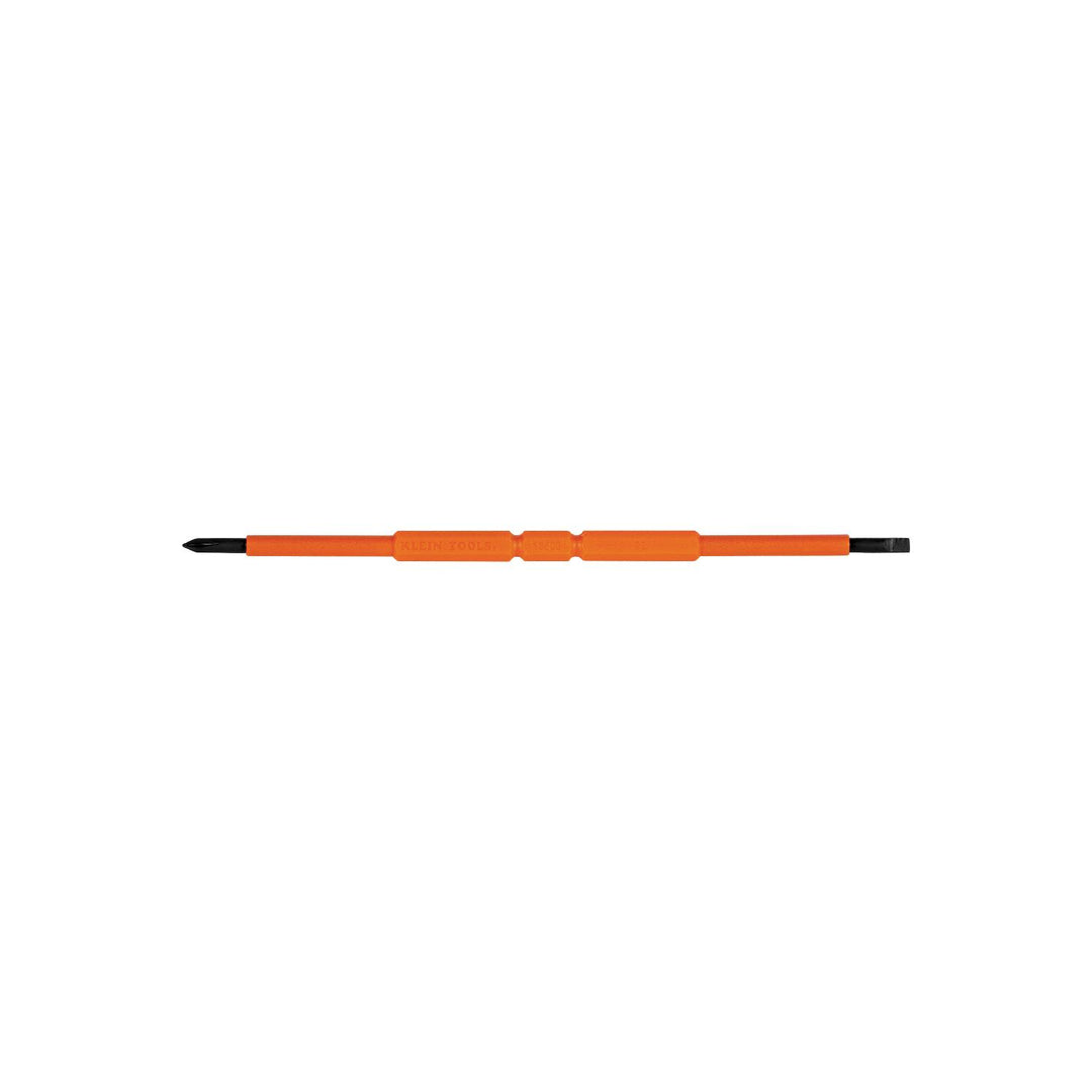 Klein Tools 13157INSP Screwdriver Blades, Insulated Double-Ended Slotted & Phillips, 2-Pack