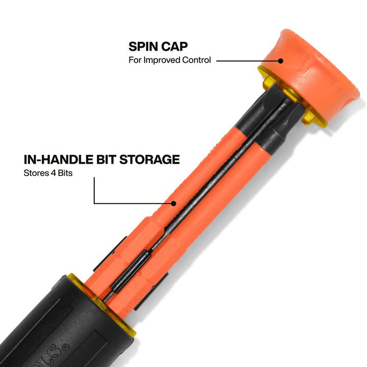 Klein Tools 32604INS 4-in-1 Insulated Auto-Lock Screwdriver