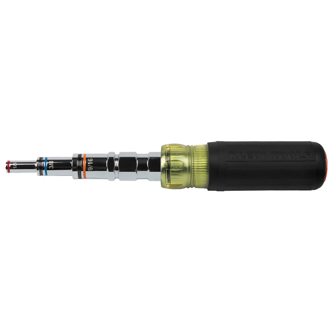 Klein Tools 32809MAG 9-in-1 Pass Through SAE Magnetic Multi-Nut Driver