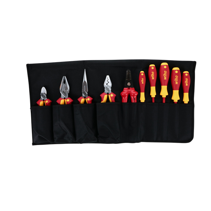 Wiha Tools 32868 Insulated Pliers / Slotted / Phillips Screwdriver Set, 10 Pc.