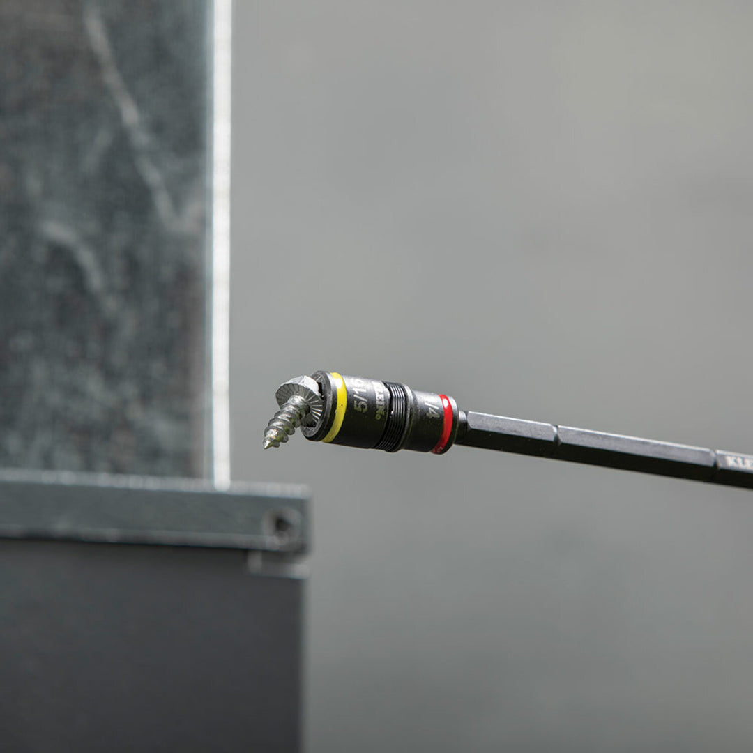 Klein Tools 32934 9-in-1 Impact Rated Flip Socket Set