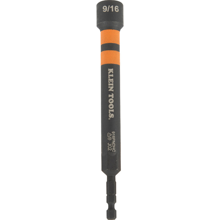 Klein Tools 916PNDHC Hollow Magnetic Color-Coded Power Nut Driver, 9/16"