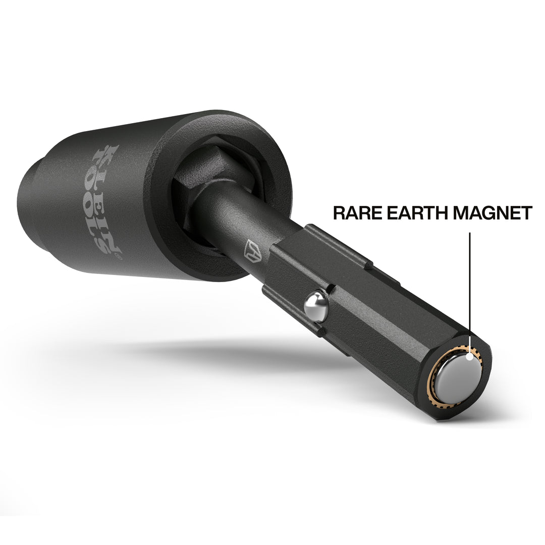 Klein Tools 32980 Impact Flip Socket Swivel Adapter