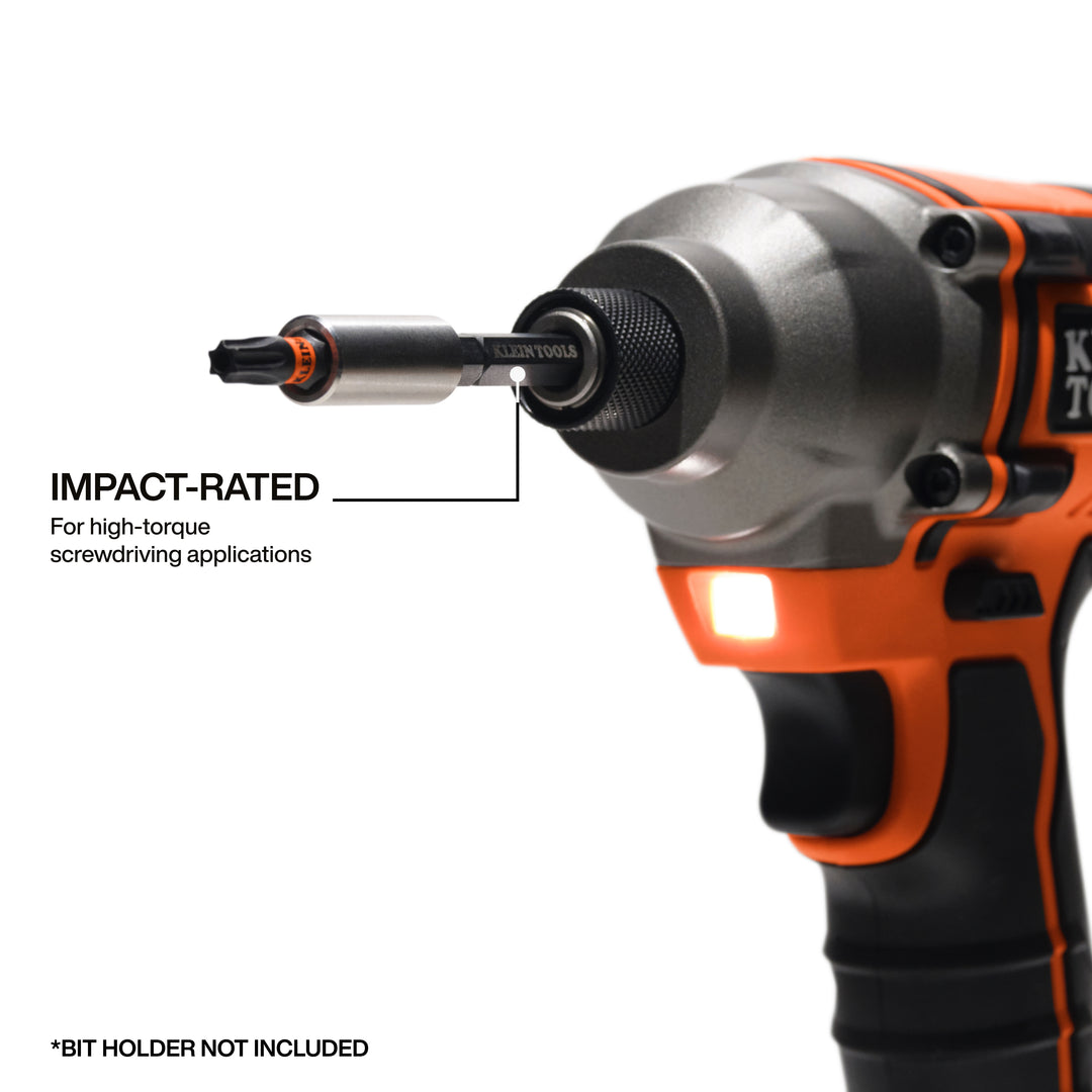 Klein Tools 33001S Proflex Impact-Rated Bit Set, Phillips #2 and TORX #25, 20 Pc.