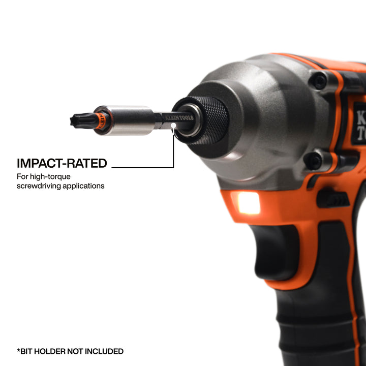 Klein Tools 33001S Proflex Impact-Rated Bit Set, Phillips #2 and TORX #25, 20 Pc.