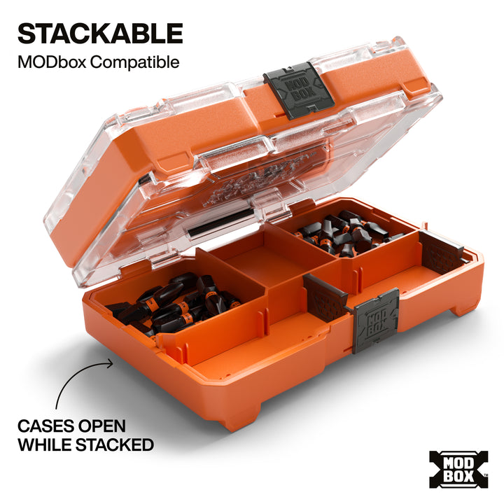 Klein Tools 33002S Slim ProFlex Impact-Rated Bit Set, Phillips #2 and Square #2, 20 Pc.