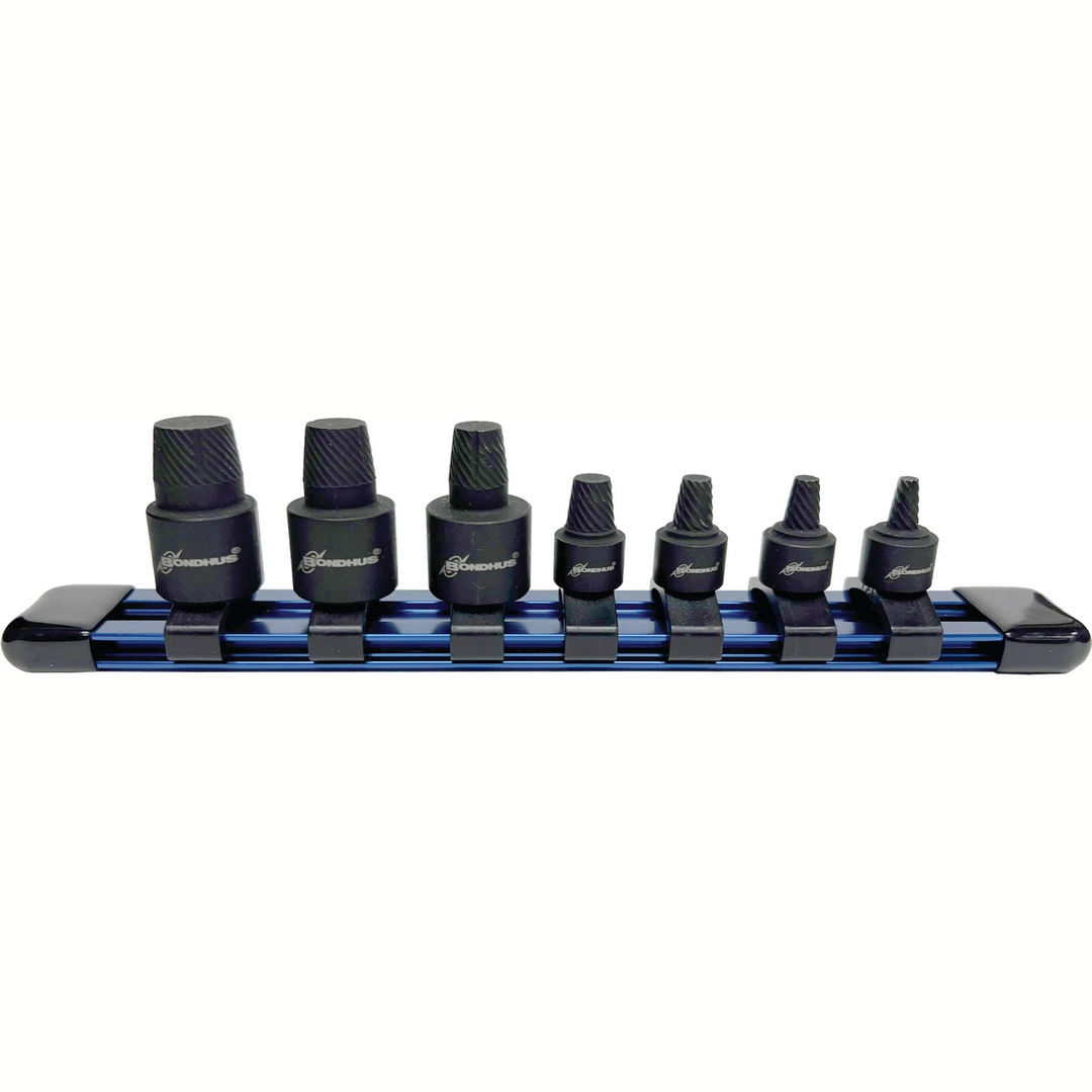 Bondhus 33387T Set 7 Internal Twist Socket Set, 3 - 12 mm (1/8" - 15/32")