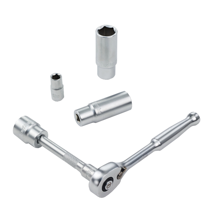 Wiha 33395 27 Piece 1/4” Drive Professional Socket Tray Set - Metric