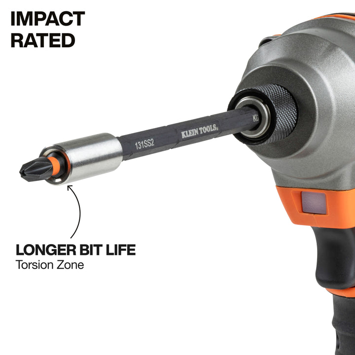 Klein Tools 33806 ProFlex Impact Driver Bit and Socket Set, SAE, 43 Pc.