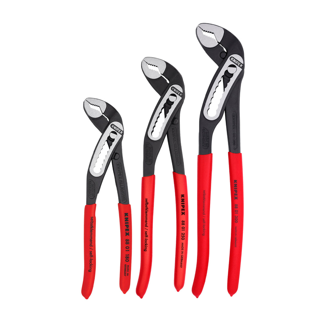 Knipex 9K 00 80 139 US 3 Pc Alligator® Pliers Set with 10 Pc Tool Holder
