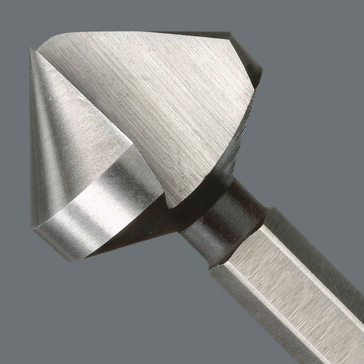 Wera 845/8 1-flute Countersink Bits Set, 8 pieces