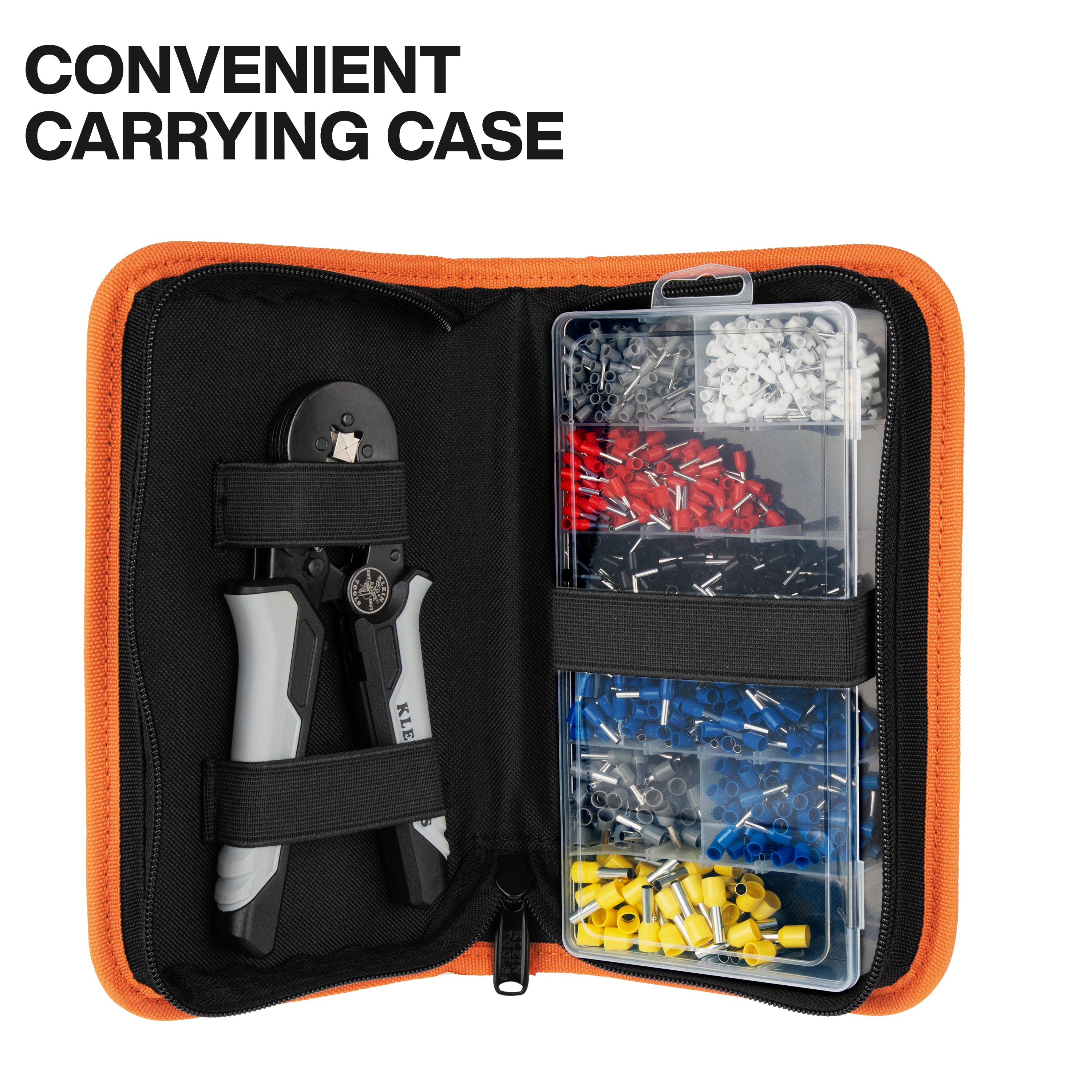 Klein Tools 34060 Ratcheting Ferrule Square Crimper Set – Haus of