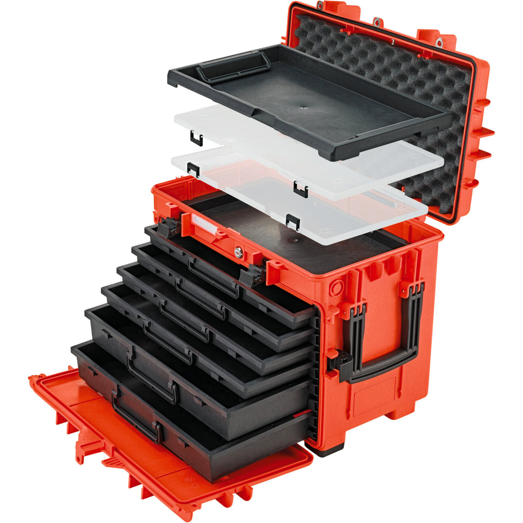 Stahlwille 81091304 13217 Tool Trolley, luminous red