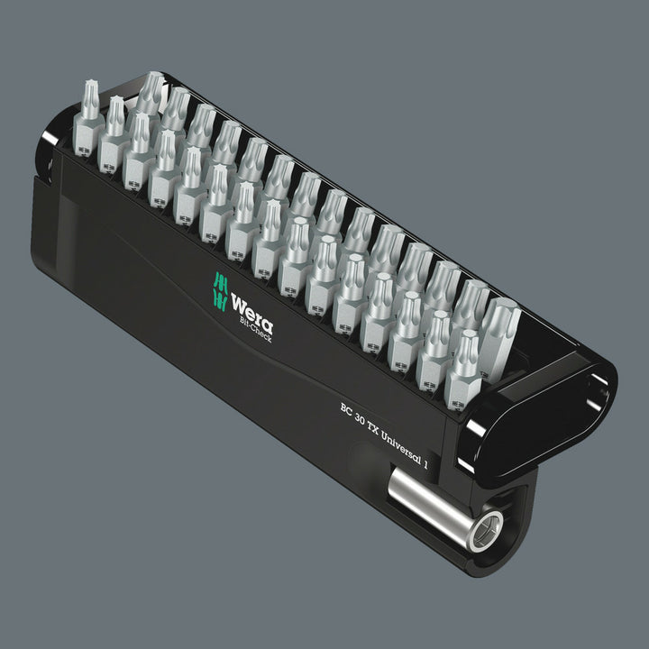 Wera Bit-Check 30 TX Universal 1, 30 pieces