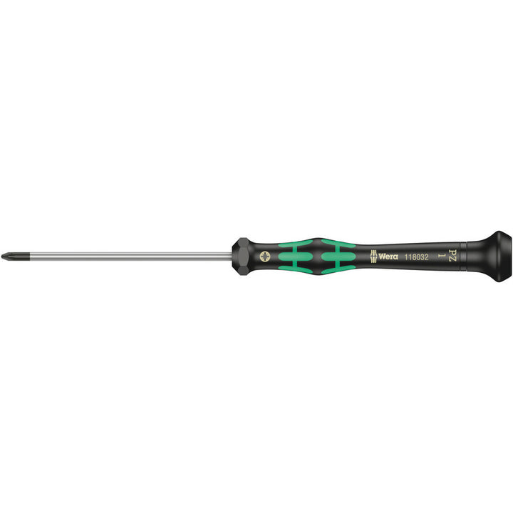 Wera 2055 PZ Screwdriver for Pozidriv screws for electronic applications, PZ 0 x 60 mm