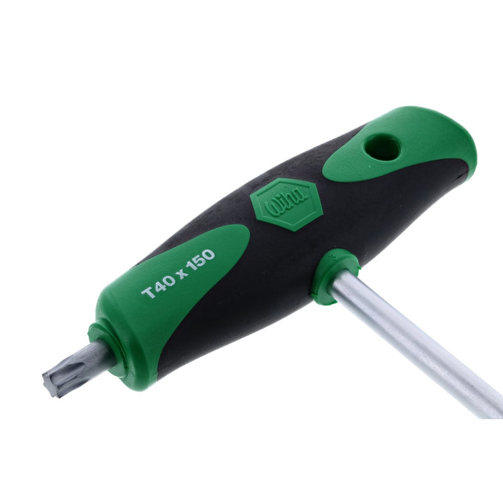 Wiha Tools 36488 TORX Soft Grip T-Handle, T40 x 150 mm