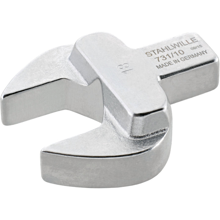 Stahlwille 58611024 731A/10 Open Ended Insert Tool, 3/8 Inch Spanner