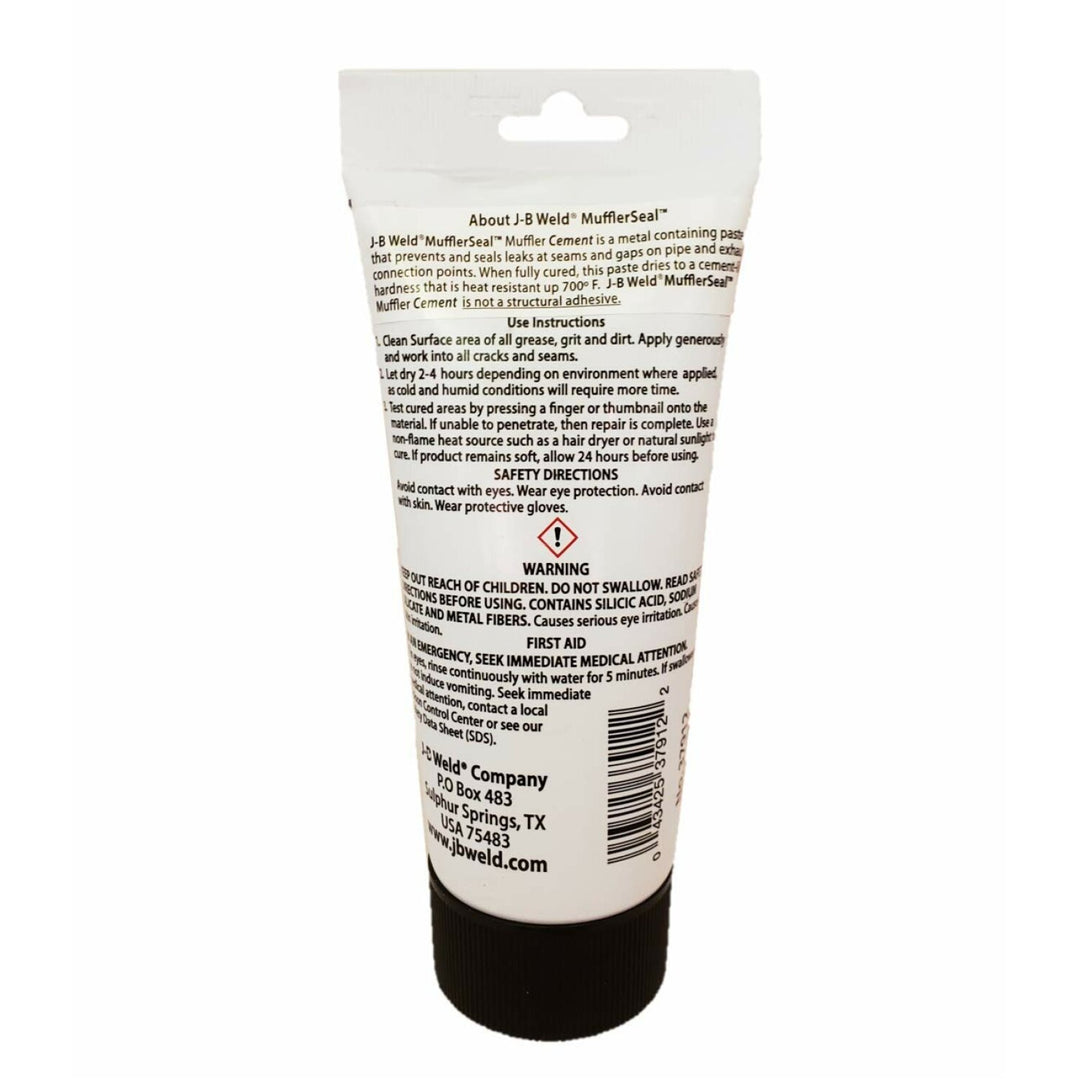 J-B Weld 37912 MufflerSeal Muffler Cement, 12 oz.