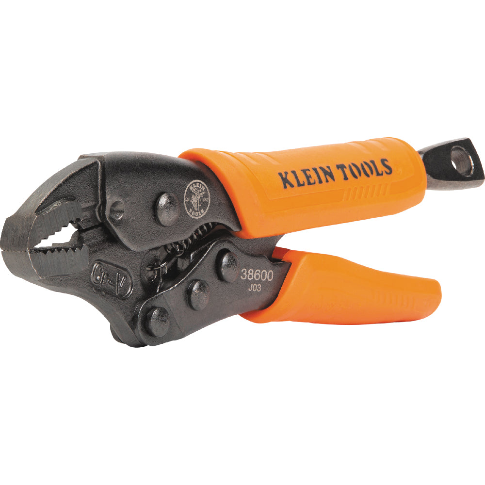 Klein Tools 38600 Curved Jaw Locking Pliers, 5"