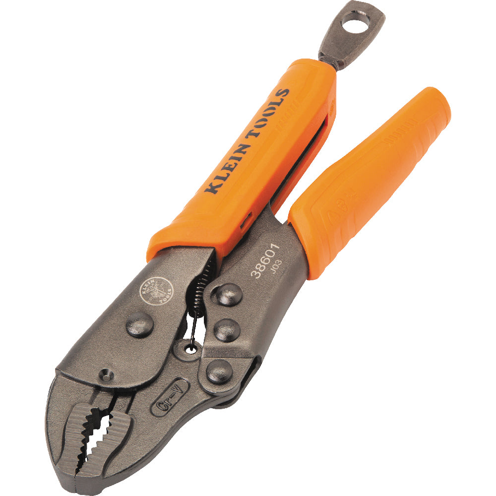 Klein Tools 38601 Curved Jaw Locking Pliers, 7"
